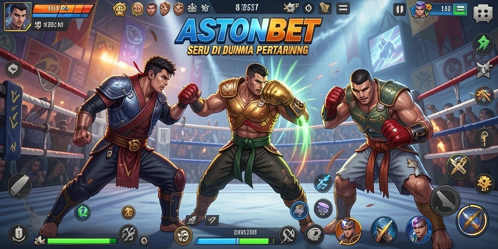 Tampilan gameplay <strong>ASTONBET</strong> yang menegangkan dan penuh aksi.