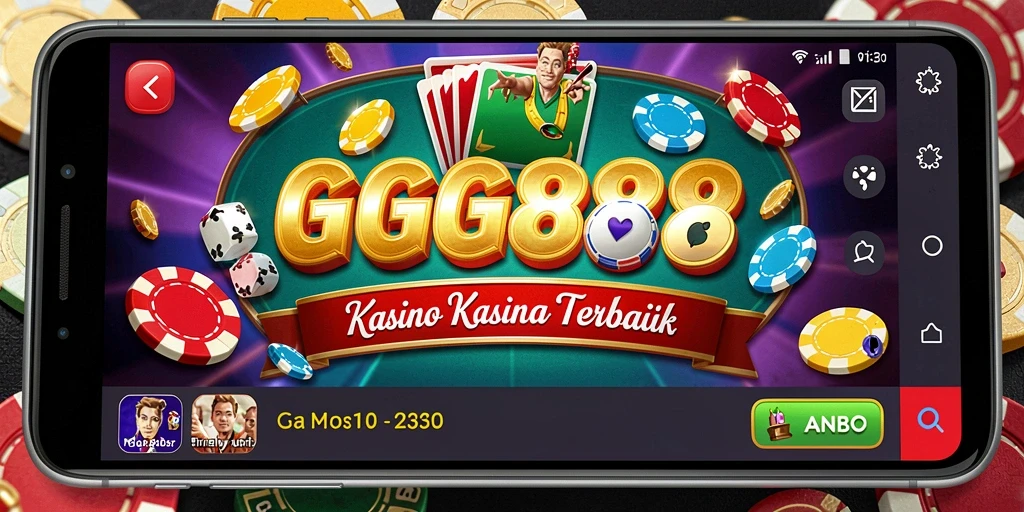 Tampilan gameplay GGG888 dengan variasi permainan Kasino menawan.
