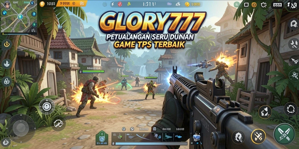 Tampilan gameplay seru dan mendebarkan di GLORY777.