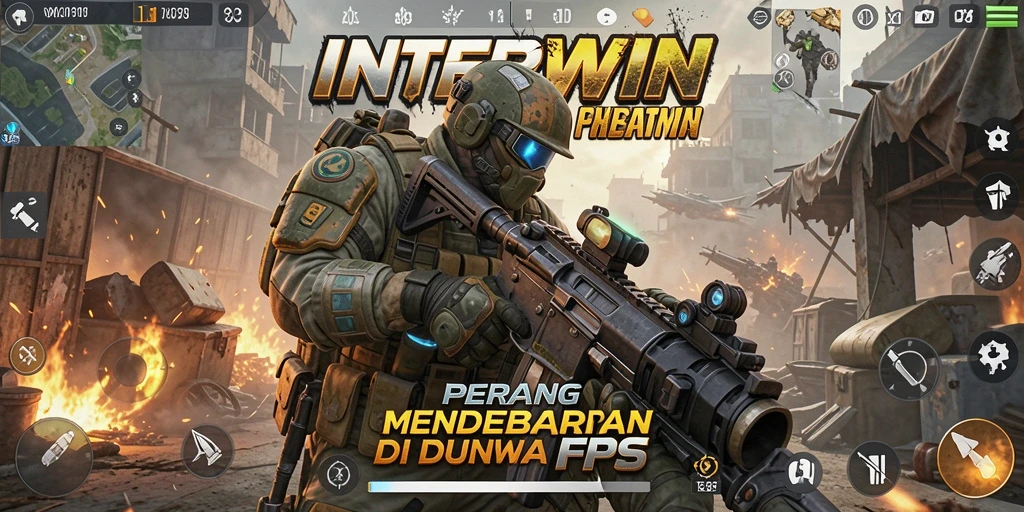 Gameplay intens di INTERWIN dengan grafis menakjubkan.