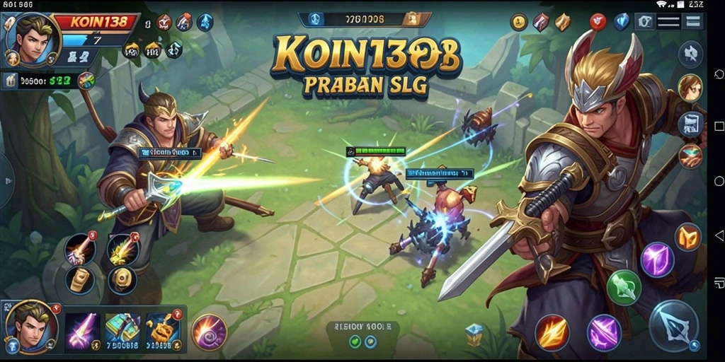 Tampilan gameplay KOIN138 yang menarik dan menantang.