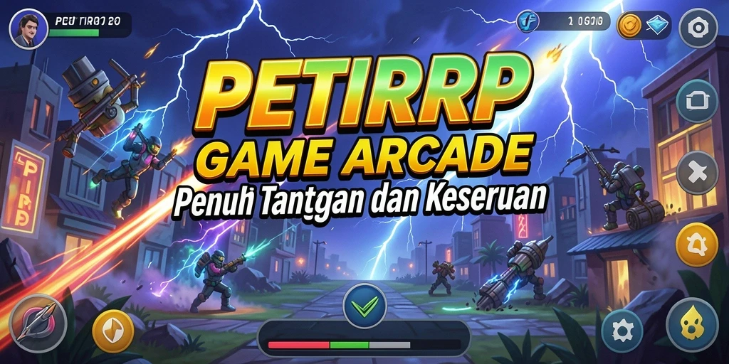 Tampilan seru gameplay PETIRRP yang penuh aksi.