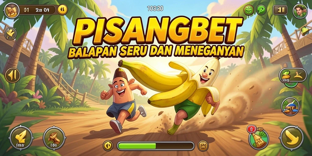 Tampilan gameplay PISANGBET yang menegangkan dan seru.