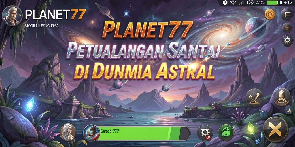 Gameplay PLANET77 yang penuh warna dan menarik.