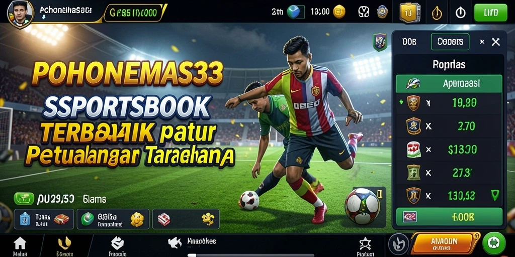 Tampilan langsung gameplay POHONEMAS33 dengan berbagai opsi taruhan.
