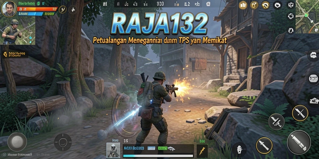 Screenshot gameplay RAJA132 dengan aksi seru dan grafis menarik.