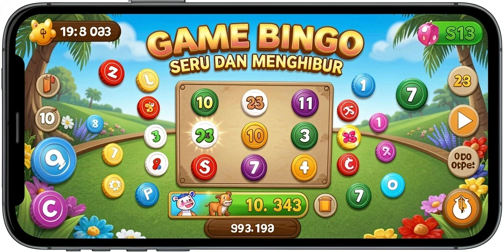 Screenshot gameplay Bingo menampilkan keseruan permainan S13.