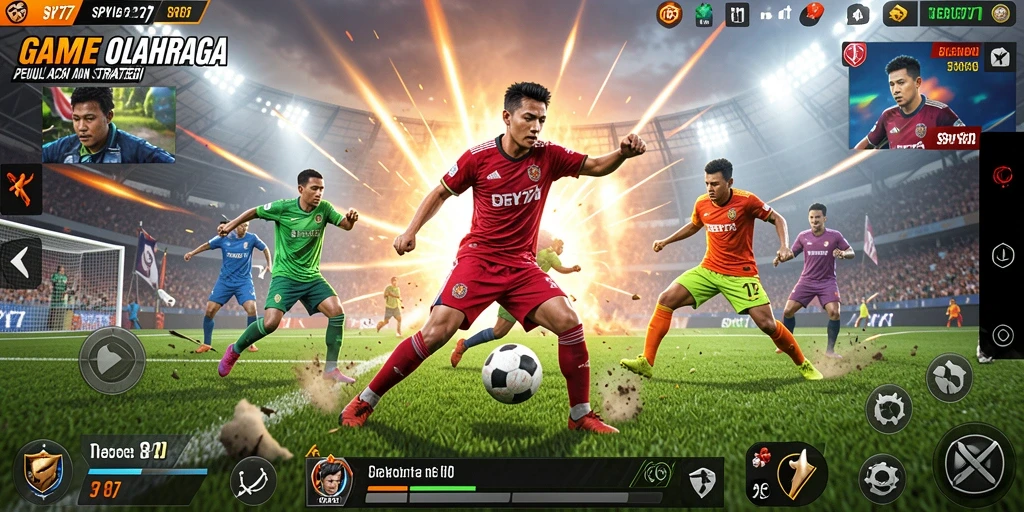 Screenshot SPY77 menampilkan aktivitas olahraga yang mendebarkan dan grafis yang mengesankan.