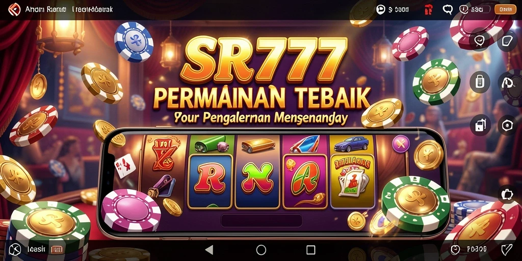 Tampilan gameplay seru dari SR777 di aplikasi Kasino.