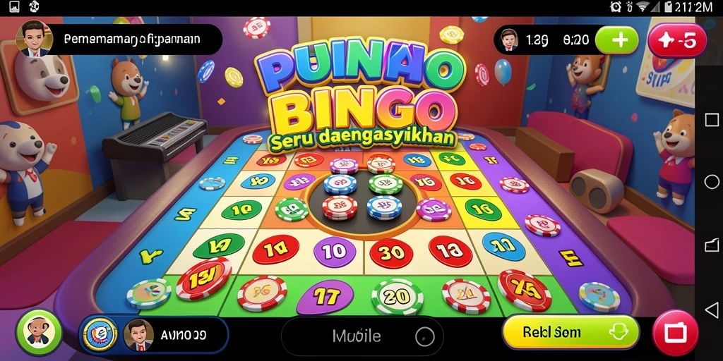 Tampilan gameplay Bingo yang menarik dan interaktif dalam SVIP5.